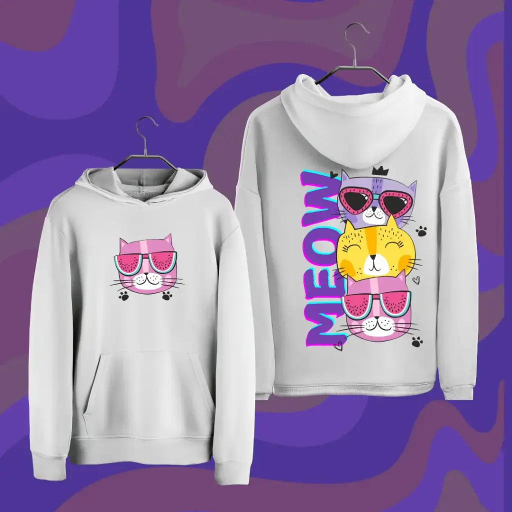 Cat design Hoodie