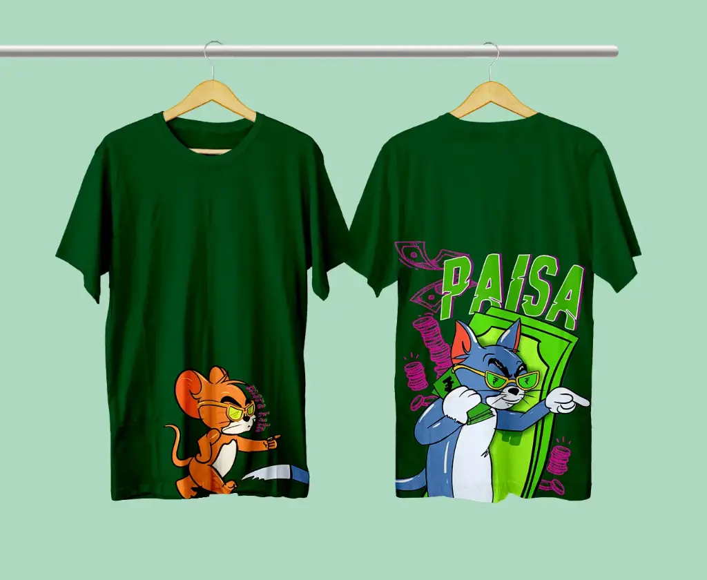 Tom & Jerry Paisa design