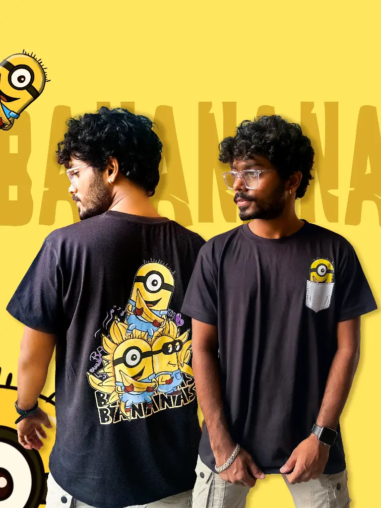 Minion Banana Theme T shirt